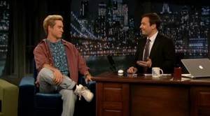 Jimmy Fallon and Mark-Paul Gosselaar