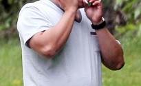 Exclusive - Jon Gosselin Outside His Home In Reading