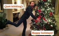 Kiefer Sutherland Christmas Card 2011