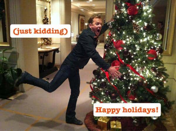 Kiefer Sutherland Christmas Card 2011 Kiefer Sutherland Christmas Card 2011