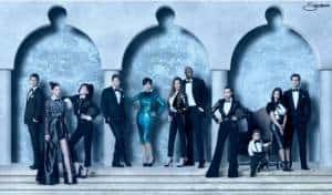 Kardashian Family Christmas Card 2011