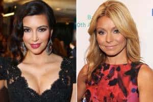 Kim Kardashian on Live with Kelly