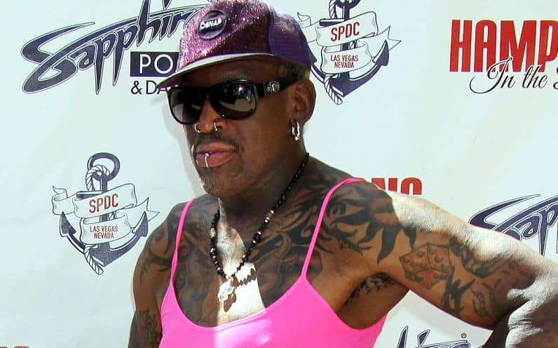 of course we re sharing dennis rodman street performing in of course we re sharing dennis rodman street performing in