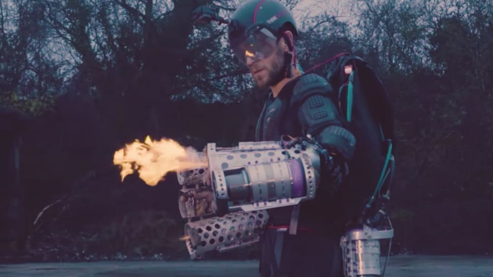Iron Man Jetpack Suit Uses Mini Jet Engines for Flight and It's a