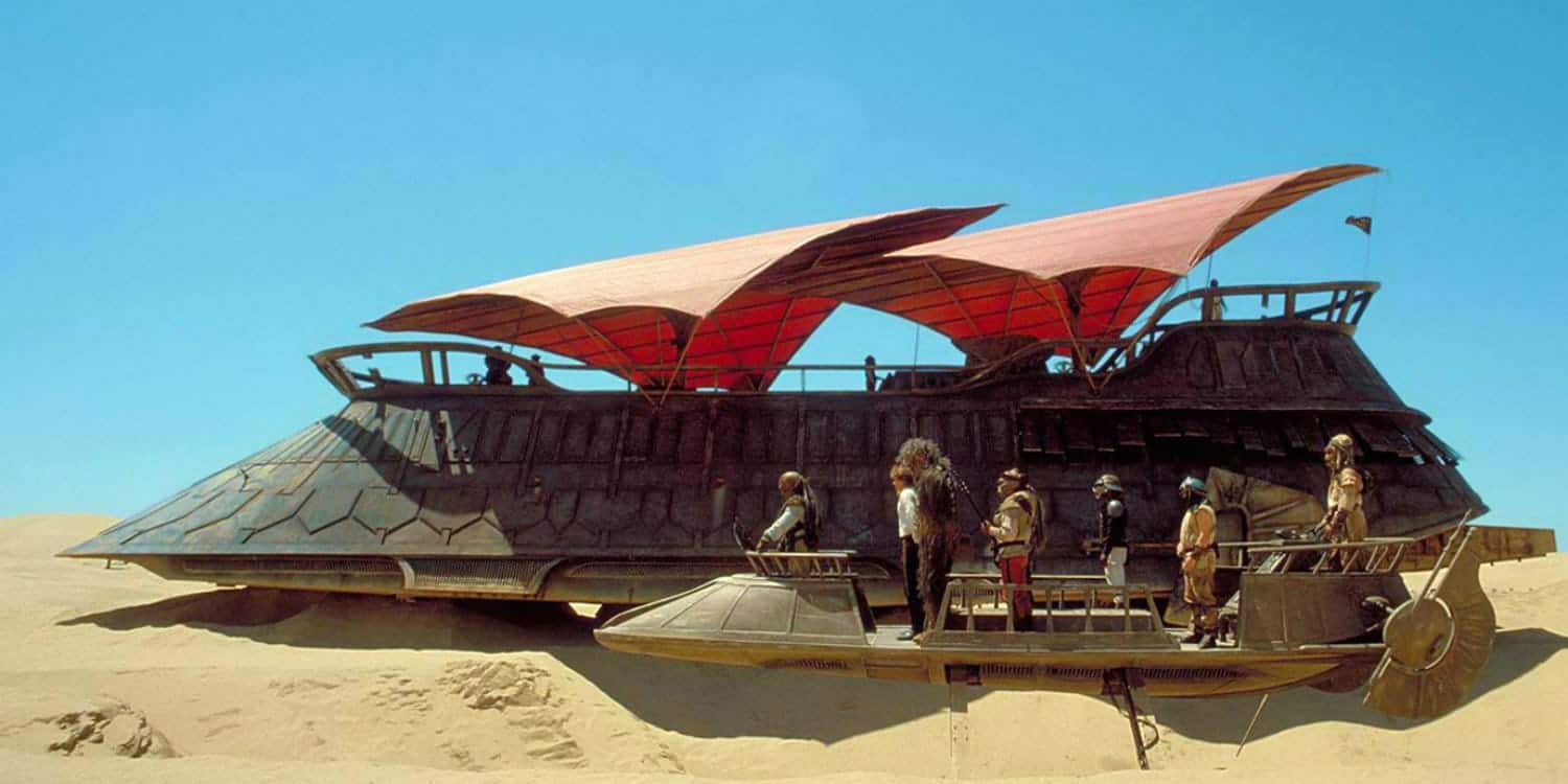 jabba's sail barge playset