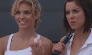 90210 S Shenae Grimes Ties The Knot In Black Wedding Dress