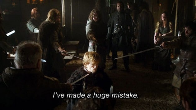 Ten Mistakes In Game Of Thrones You May Not Have Noticed