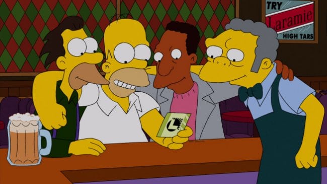 ashlee simpson family guy the simpsons finale sneak peeks homer moe lenny carl ashlee simpson family guy the simpsons finale sneak peeks homer moe lenny carl