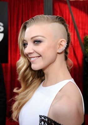 Game Of Thrones Natalie Dormer Shows Off Half Shaven Head At Sag