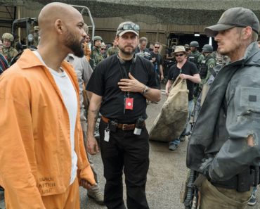 David Ayer directs Will Smith in 'Suicide Squad.'