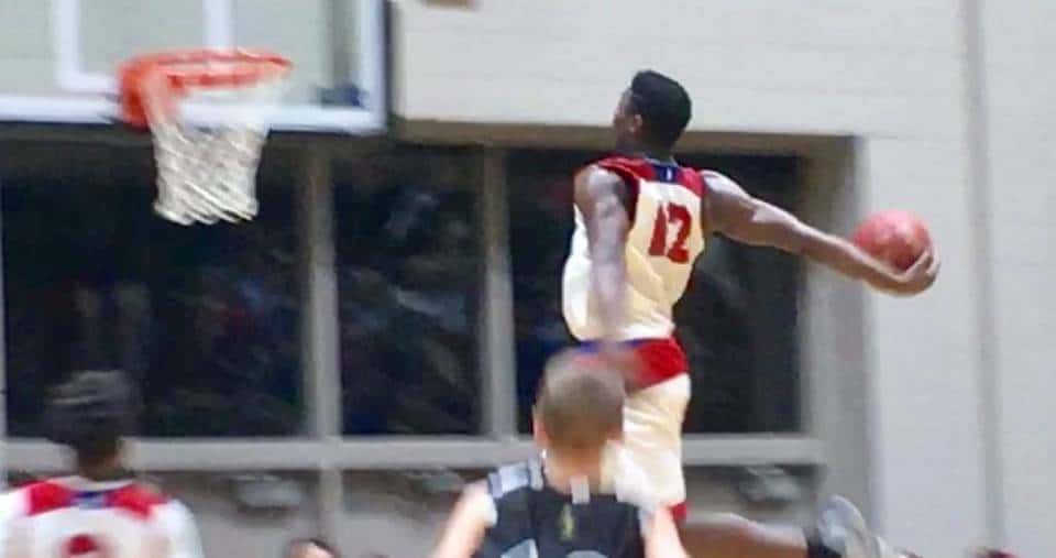 zion williamson high school dunks