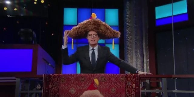 The Best Of The Late Show S Big Furry Hat