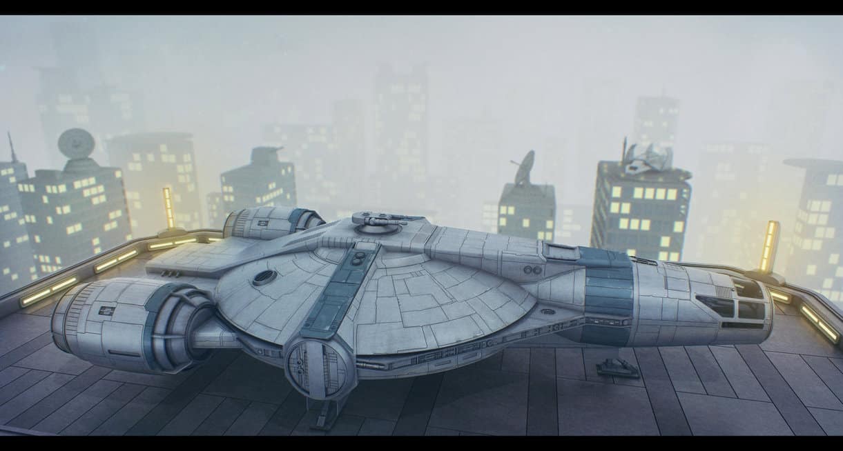A Phenomenal Collection Of Digital Art Star Wars Vehicles