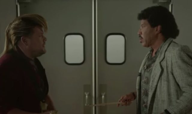 James Corden And Lionel Richie Parody Dancing On The Ceiling Video