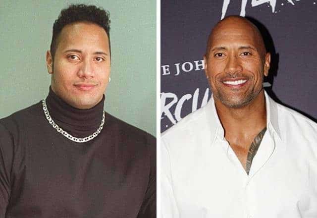 A Fun Look At 12 Bald Celebrities When They Had Hair