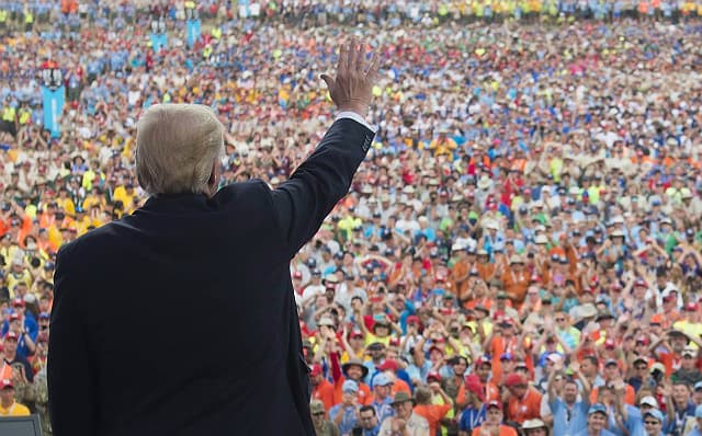 President Trump at the Boy Scouts Jamboree