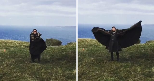 Emilia Clarke Posts Hilarious Game Of Thrones Behind The Scenes