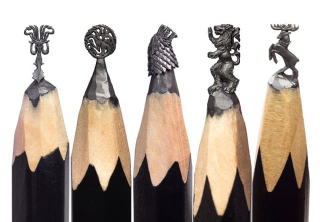 art in pencil lead