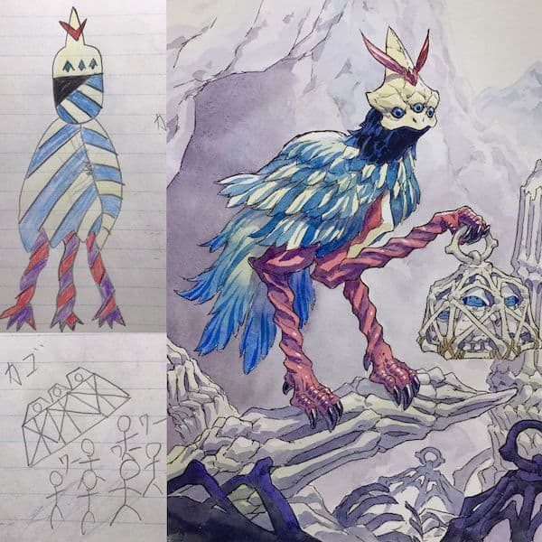 Animator Father Turns Sons Drawings Into Epic Anime Characters