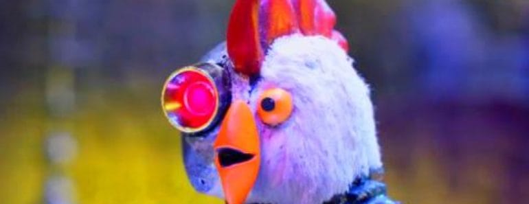 robot chicken plush