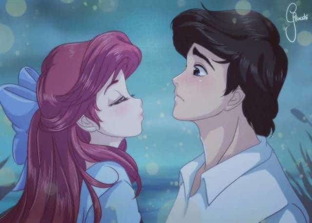Anime Versions Of Disney Princesses That Are Too Cute