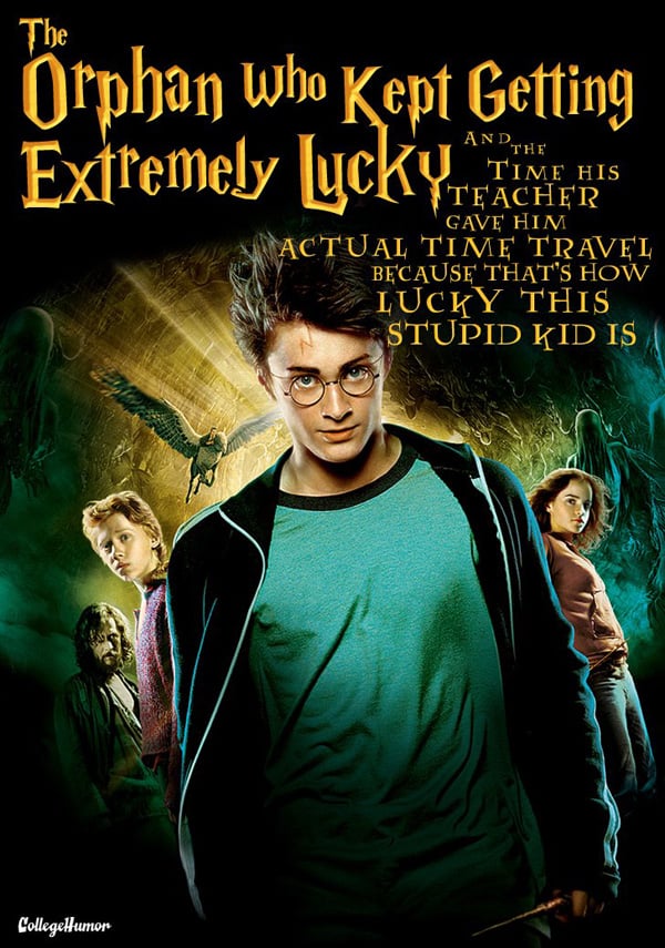 Hilarious Collection Of Honest Harry Potter Titles