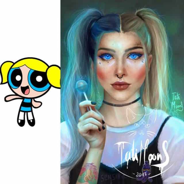 If The Powerpuff Girls Were Grown Up And Human Fan Art