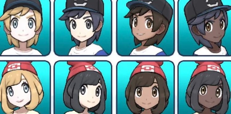 The Five Best Hairstyles In Pokemon Ultra Sun And Ultra Moon