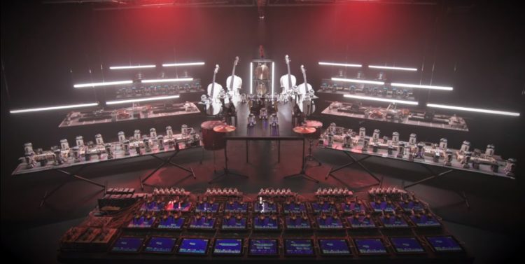 95 Droid Orchestra Perform The Star Wars Theme - 