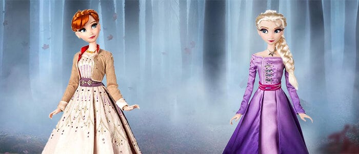 frozen 2 collector dolls